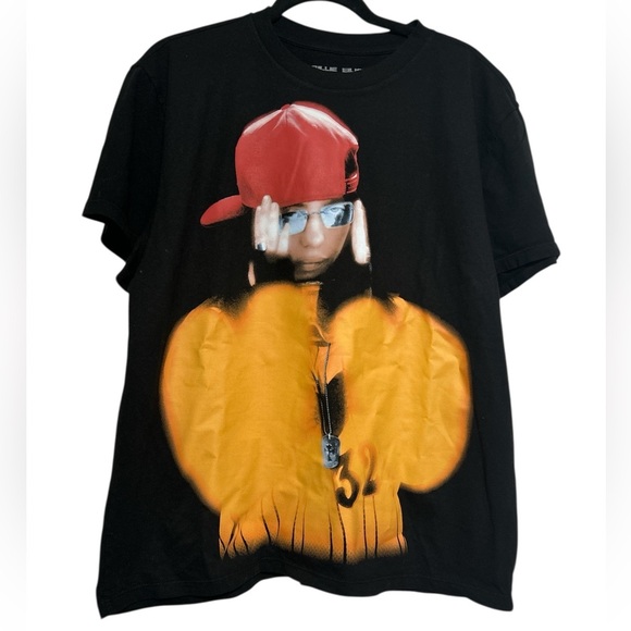 Billie Eilish Tops - Billie Eilish "Hit Me Hard and Soft" Tour Merch - Glasses Portrait Size Large